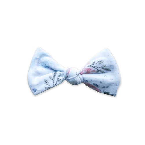 Grosse boucle - TGBA19-24 - Floral bleu/rose